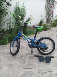 Bicicleta pentru copii cu roti ajutătoare