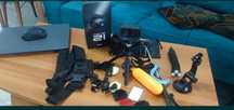 Go pro 12 , accesorii + filtre ND ..preț fix