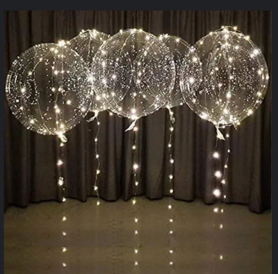 Воздушные шары с фонариками