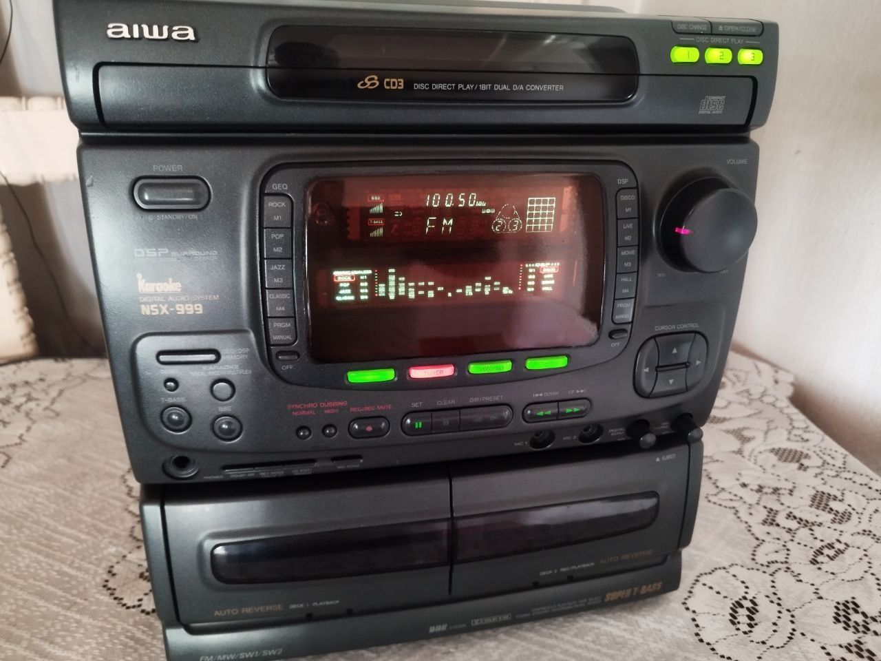 Музыкальный центр AIWA NSX-999 без колонок