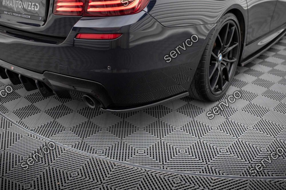 Prelungire bara spate Bmw Seria 5 F10 M-Pack 2011-2017 v9 - Maxton