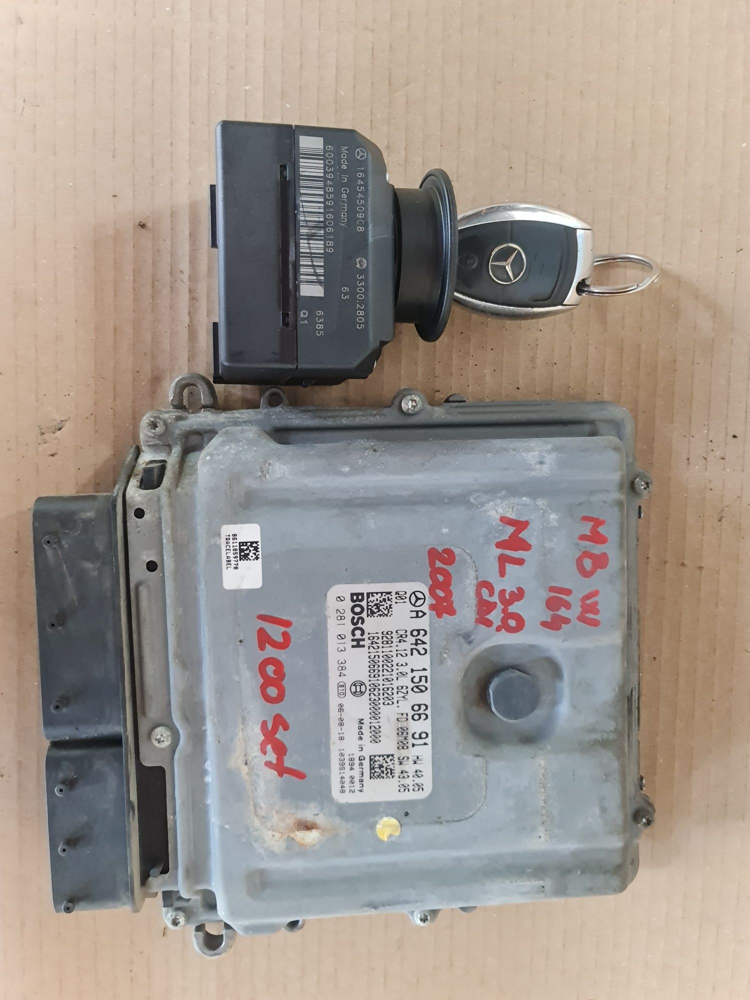 Ecu chit pornire calculator motor Mercedes ML 320 280 cdi w164