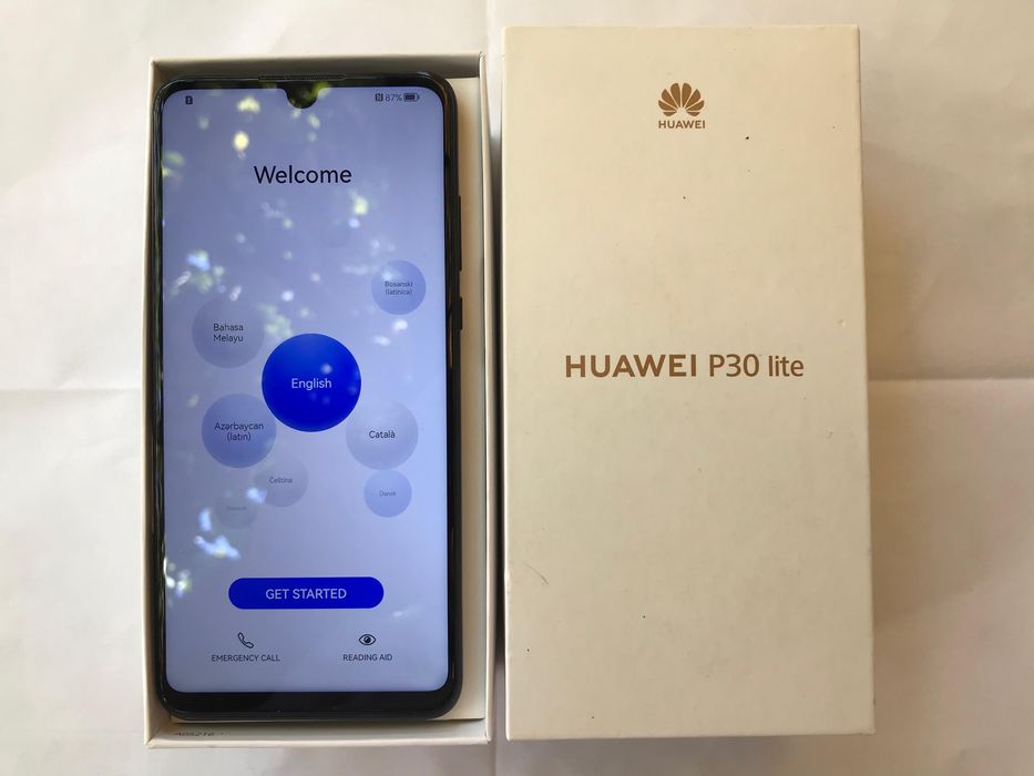 Huawei P30 Lite 64 Gb in cutia originala cu toate accesoriile