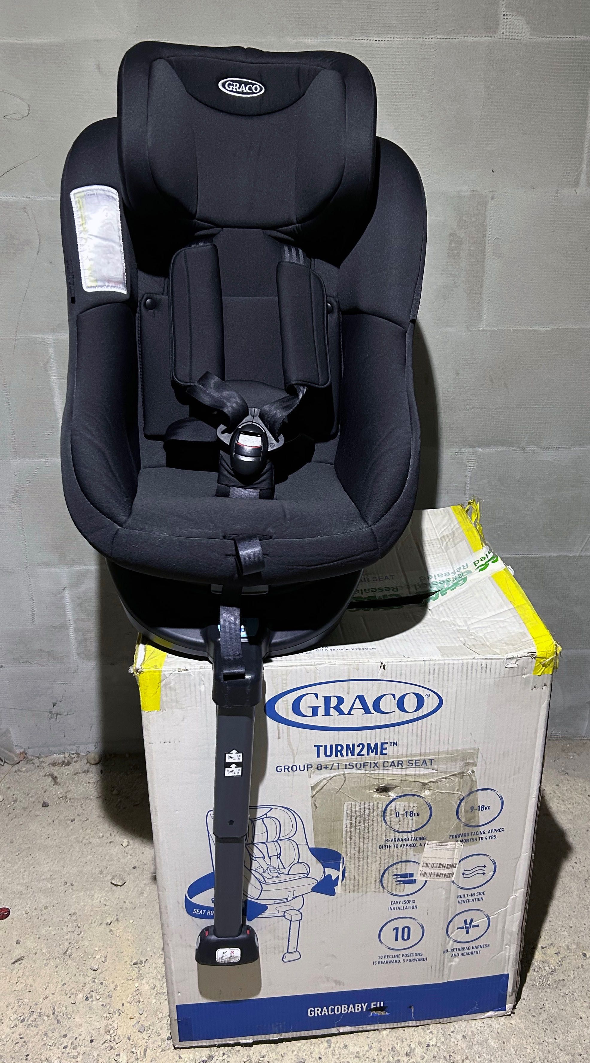 Продавам Въртящо се Детско Столче за Кола ISOFIX Graco Turn2Me