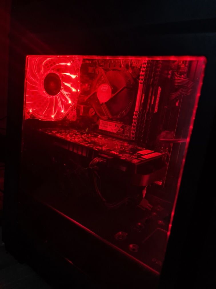 Vând PC Gaming - i3 8100, 16GB RAM, 1050Ti