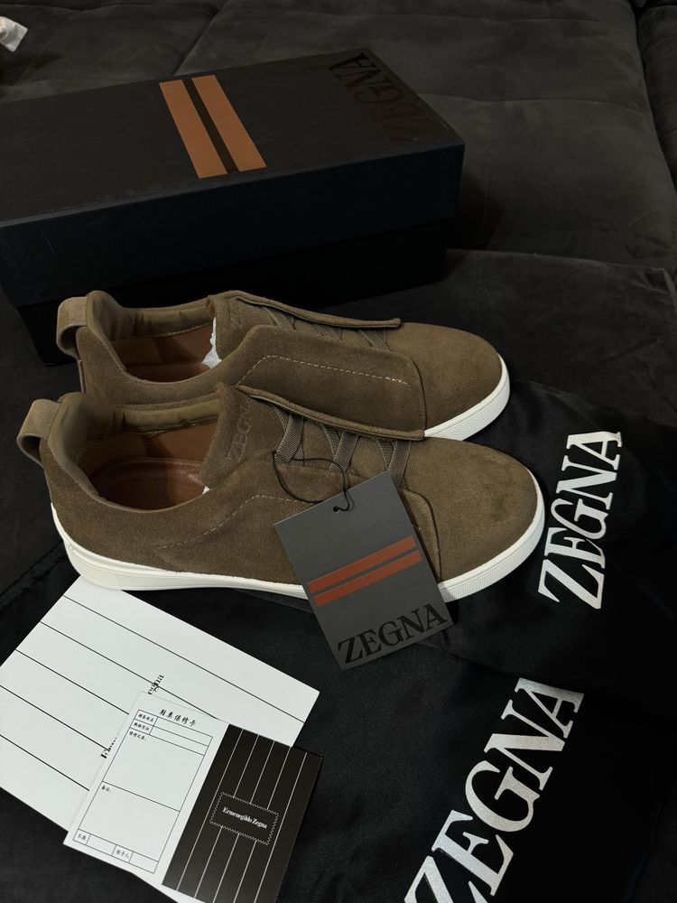 Pantofi Zegna Ermenegildo- piele naturala/premium/marime 44