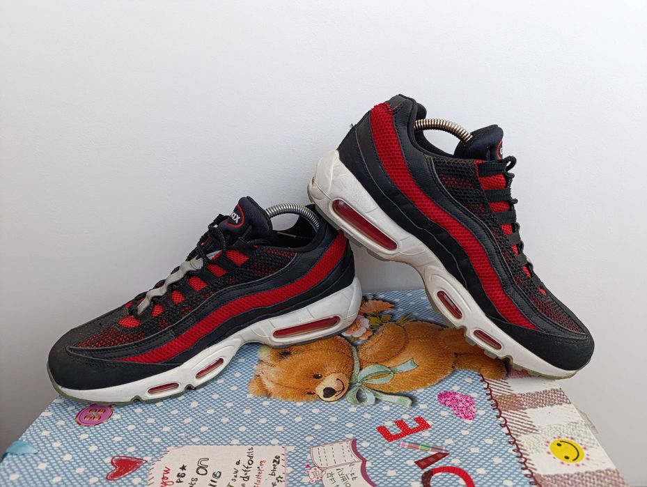 Nike Air Max 95 Essential Red Black Bred''оригинални мъжки 42.5 номер