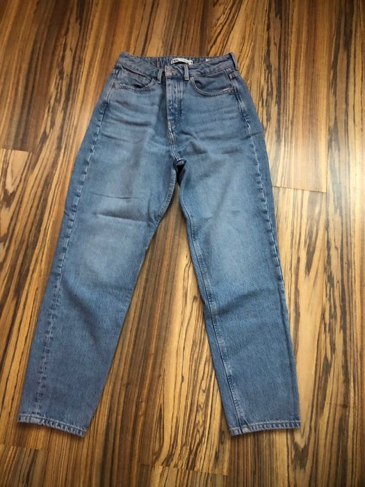 Сини дамски дънки