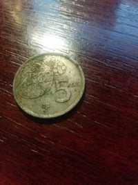5 pesete 1980 - moneda veche Spania