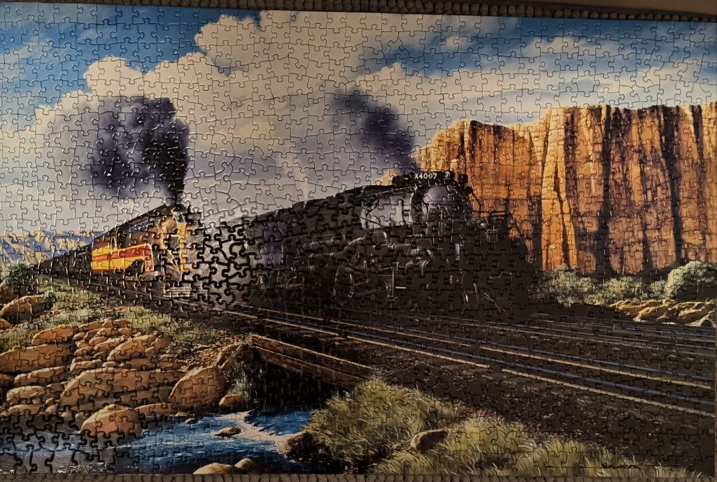 Vând puzzle cu sau fara ramă