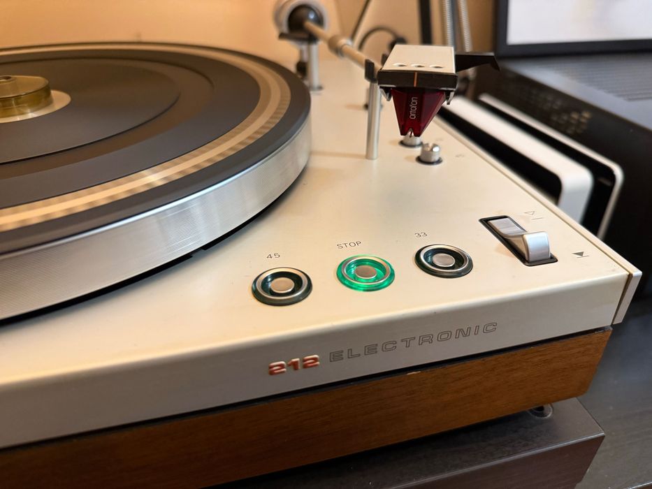 Philips 212 Electronic, 1972-1975, с доза Ortofon 2M Red
