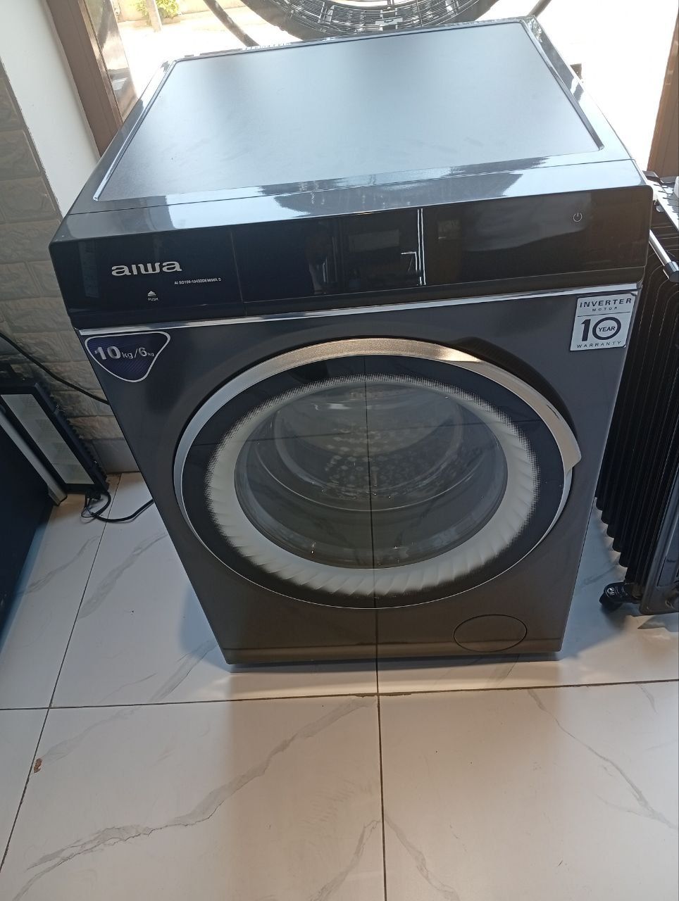 Стиральная машина Aiwa Demiwa 10kg +6kg sushka