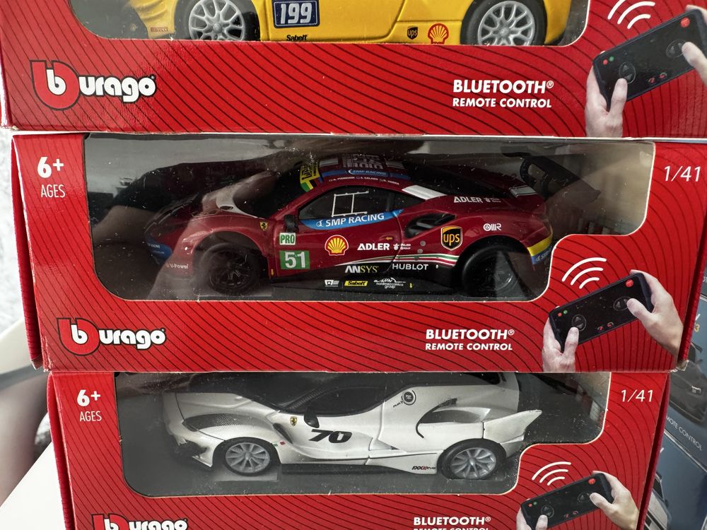 Колекция колички Ferrari bluetooth Shell блутуут Ферари Шел