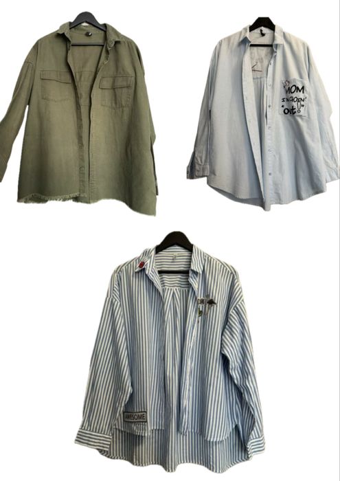 Set 3 camasi oversize Fb Sister, L