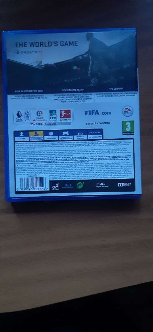 Vând Fifa 18 pt PS4