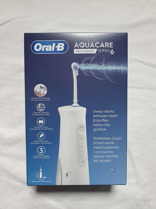 Irigator bucal portabil Oral-B AquaCare Pro Expert Series 6