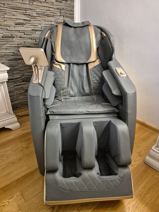 Fotoliu de masaj QUITUS, cu Incalzire, Bluetooth, Display, Ecran tacti