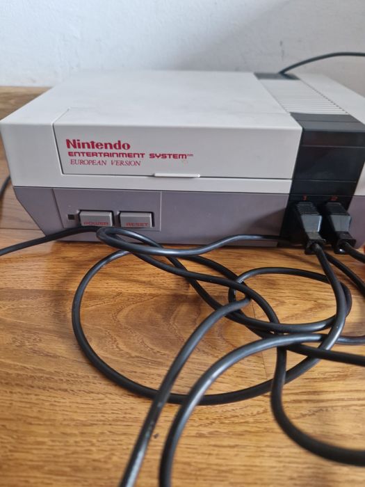 consola nintendo nes entertainment system  1985 + super mario 3