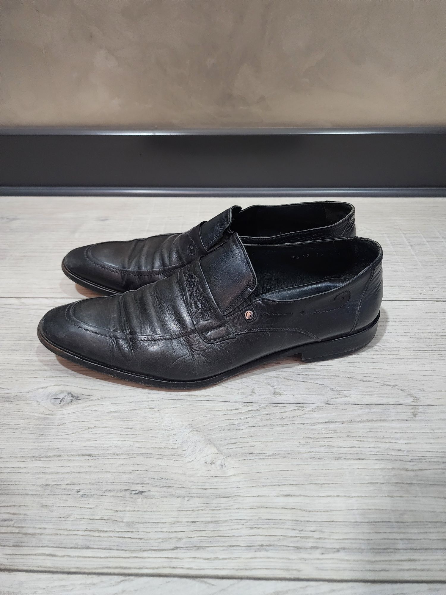 Кожанные туфли Galizio