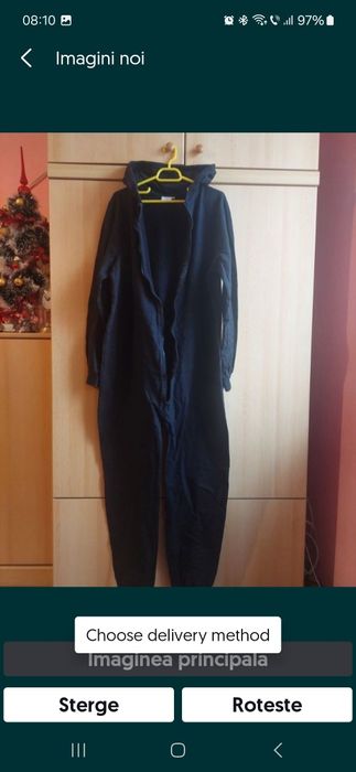 Combinezon bumbac ,hanorac chicago L /xl si tricou