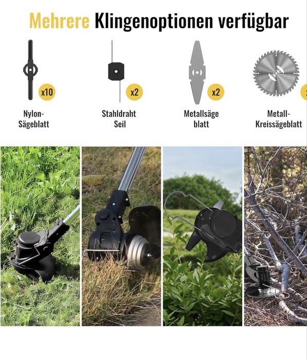 Masina de tuns iarba. Acumulatori 24v . 2 baterii.