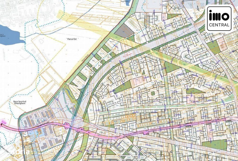 Teren cu PUZ in lucru, zona Baza Sportiva Gheorgheni, Cluj - Napoca