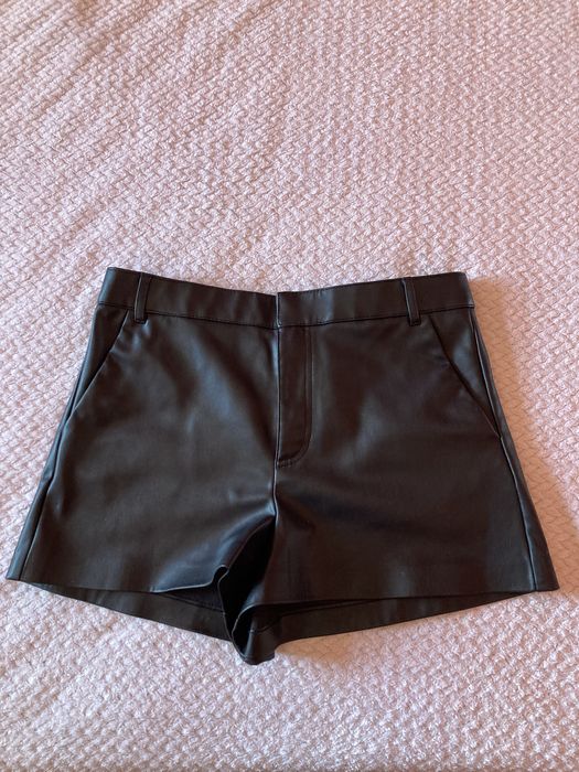 Кожени панталони ZARA