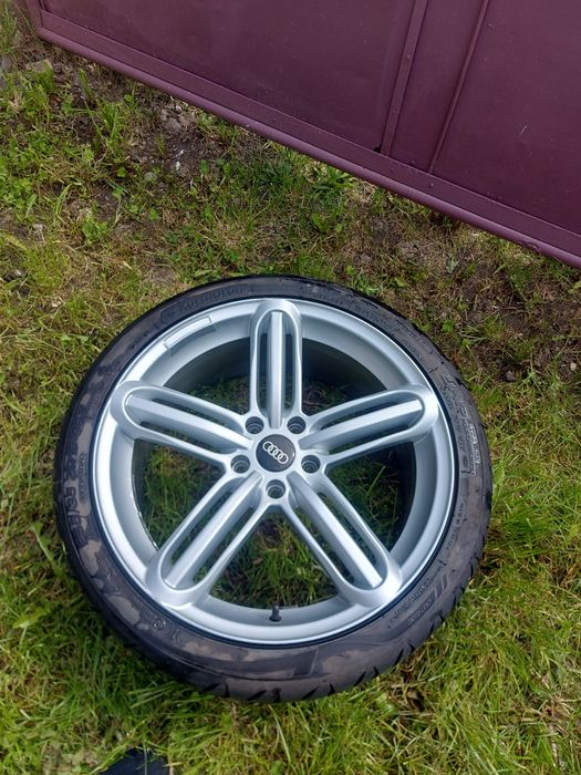 Jante segment  audi a4,a5 pe 19 cu anvelope ca noi-3100 lei