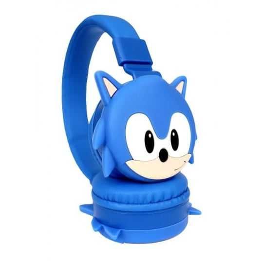 Безжични Светещи Bluetooth слушалки Соник + Плюшена играчка Соник