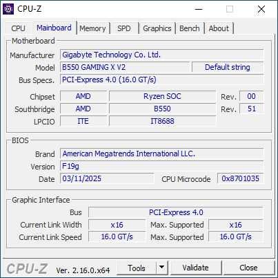 Дънна платка GIGABYTE B550 GAMING X V2, сокет АМ4