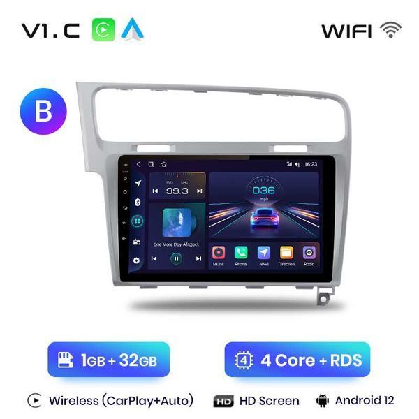 Volkswagen Golf 7 2013г-2017г Мултимедия Навигация Android