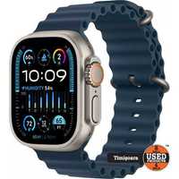 Apple Watch Ultra 2 A2986, 49mm Titanium Blue Ocean | UsedProducts.Ro