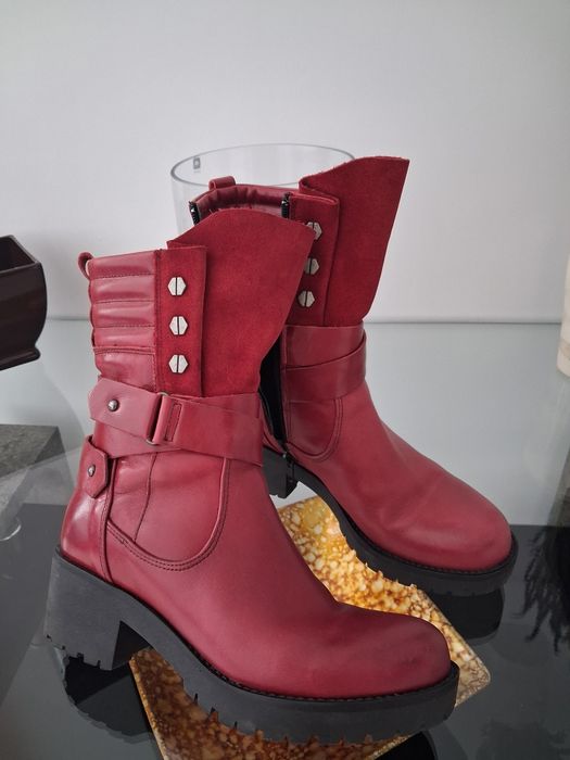 Vand Ghete Rizzoli  Superbe Piele Naturala marime 35  Calapod 36