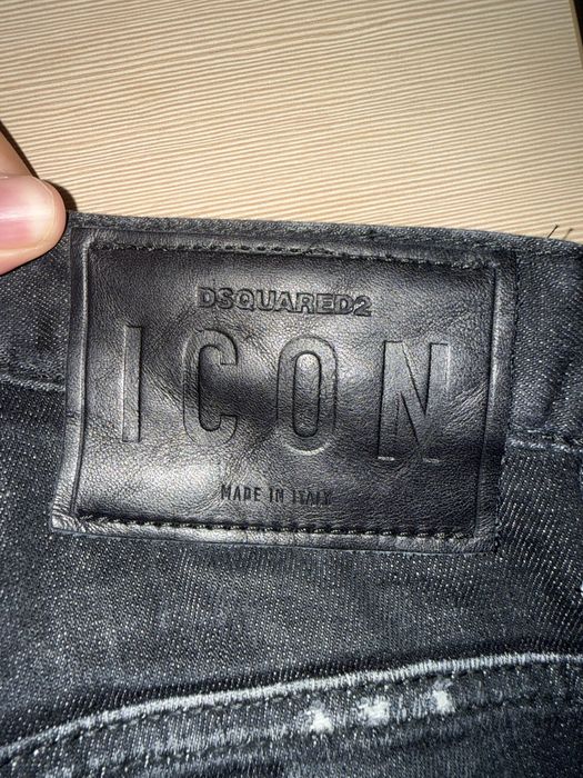 Dsquared2 side-stripe logo skater jeans