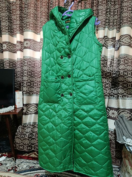 Безрукавка янги зелёный