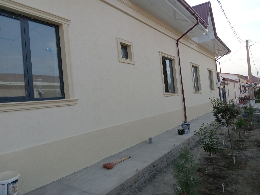Travertin Dojdik fasad ishlari