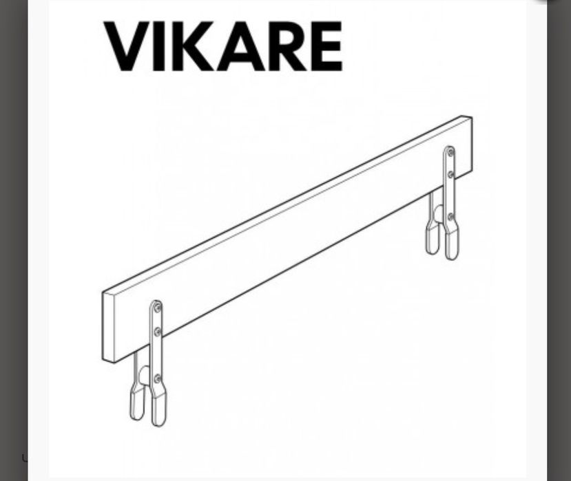 НОВА!IKEA/ИКЕА преграда/парапет за детско легло НОВА!