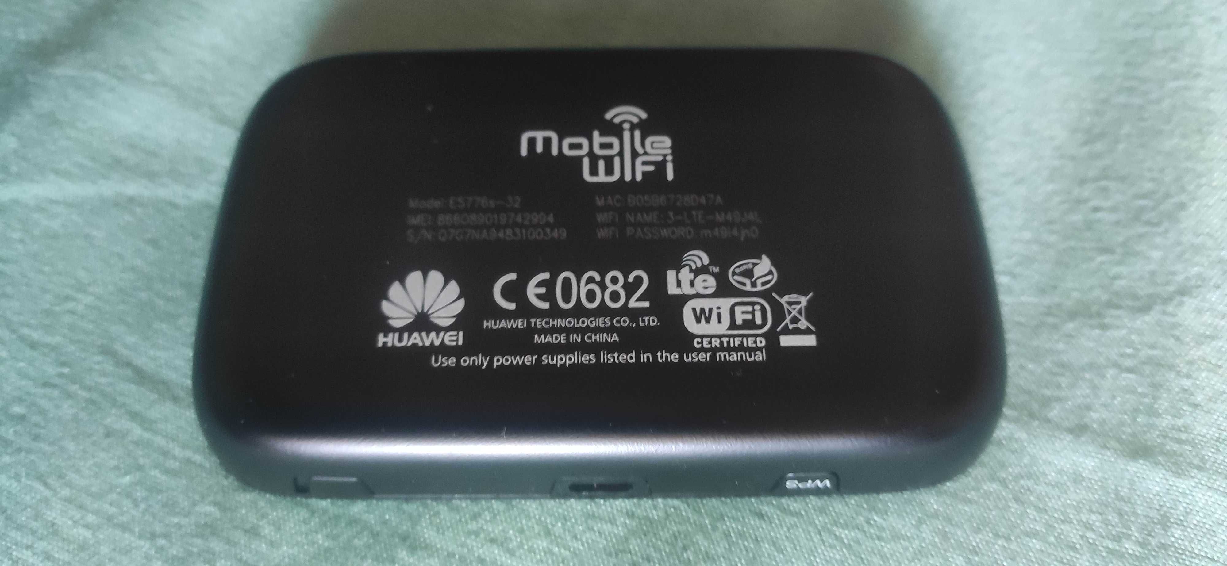 Router Wifi Portabil Hotspot 4G - LTE HuaweiE5776 MiFi AirNet