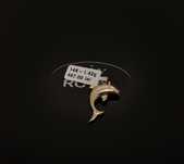 Bijuteria Royal pandantiv din aur 14k 1.42 gr