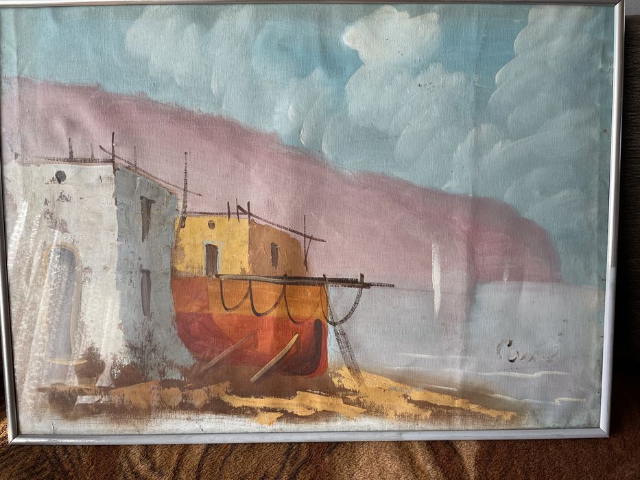 Vand tablouri pictate pe pânza și pe lemn