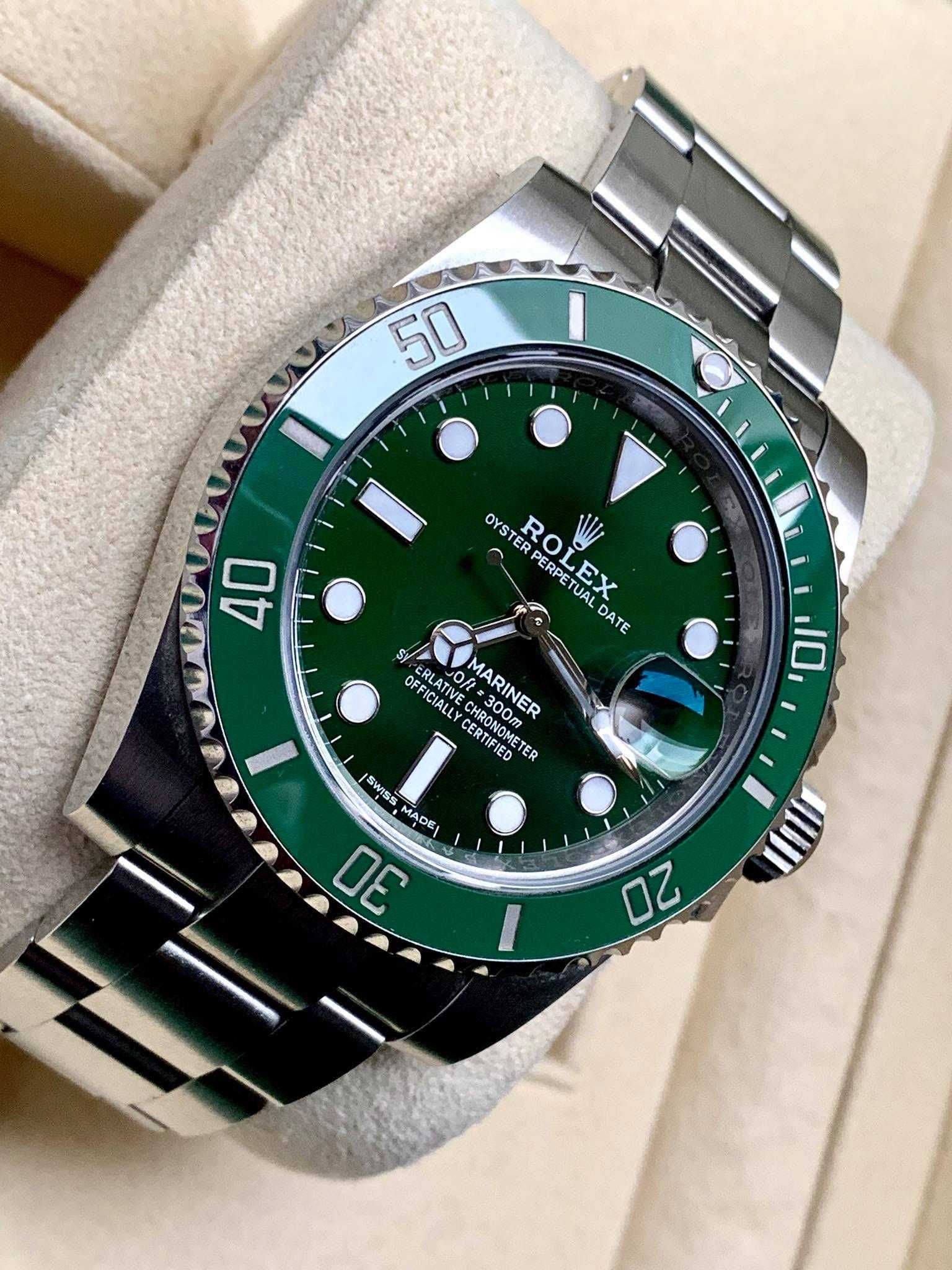 Rolex Submariner Luxury & Automatic Green BlackCeramic Bezel 41 mm