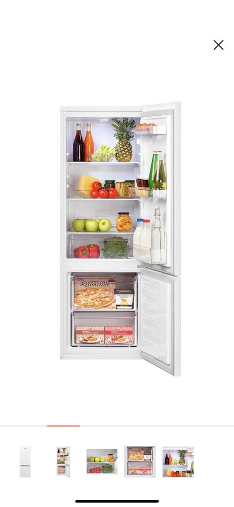 Двухкамерный холодильник Beko состояние нового