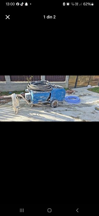 Pompa de tencuit cu nisip MONDIAL 10 monofazic