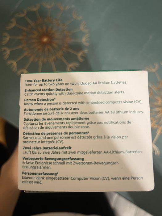 Cameră de supraveghere Blink Outdoor 4 – nouă, nefolosită