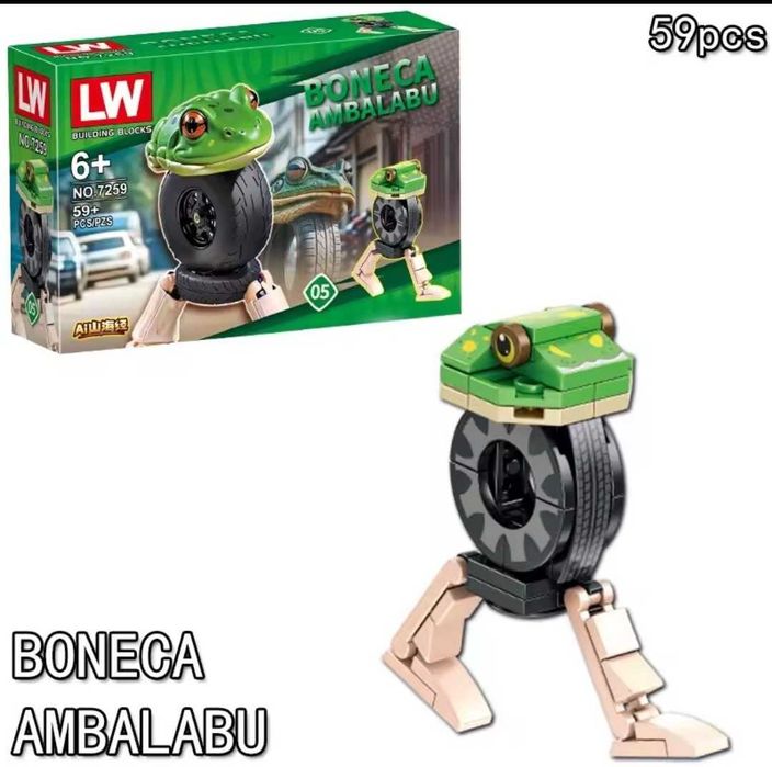 Tung Tung Sahur\Тунг Тунг Сахур мини конструктори тип LEGO