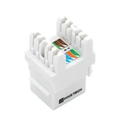 Модуль Keystone Jack Pixietech, Cat.5E, горизонтальная заделка