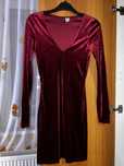 Rochie catifea H&M