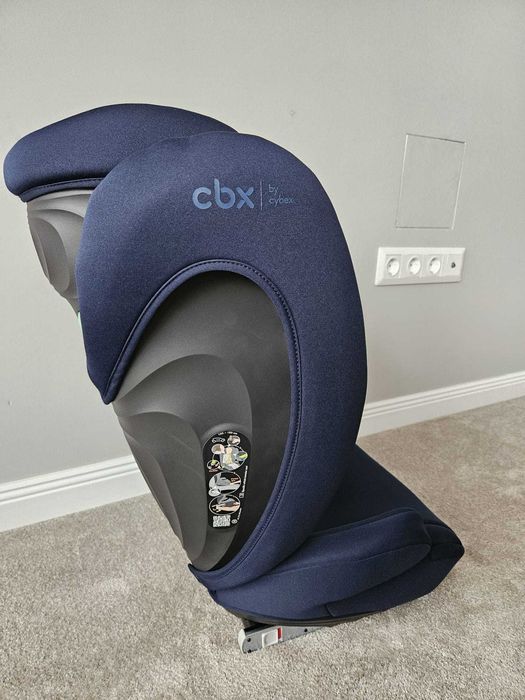 Scaun auto pentru copii Cybex Silver Solution B i-fix, Albastru