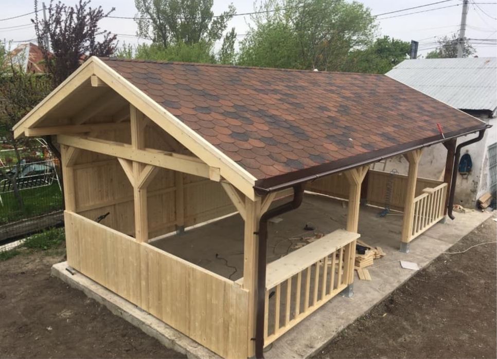 Pergole si foisoare din lemn la comanda