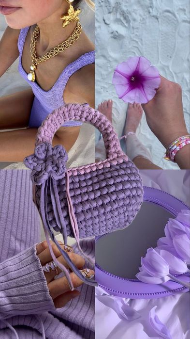 Плетени мини чанти